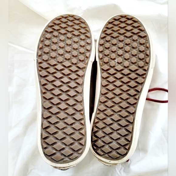 Vans Scotchgard 3m Beige Suede Sneakers Shoes Size Men's 5 /women's 6.5 - Picture 11 of 11